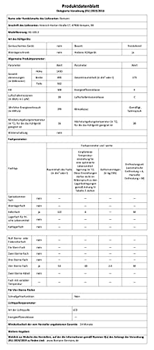 Bomann Kühl-Gefrierkombination 175L – 143cm, Schwarz