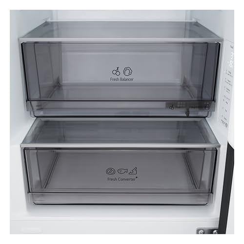 LG Kühl-Gefrierkombination 333L – 186cm, leise 33dB