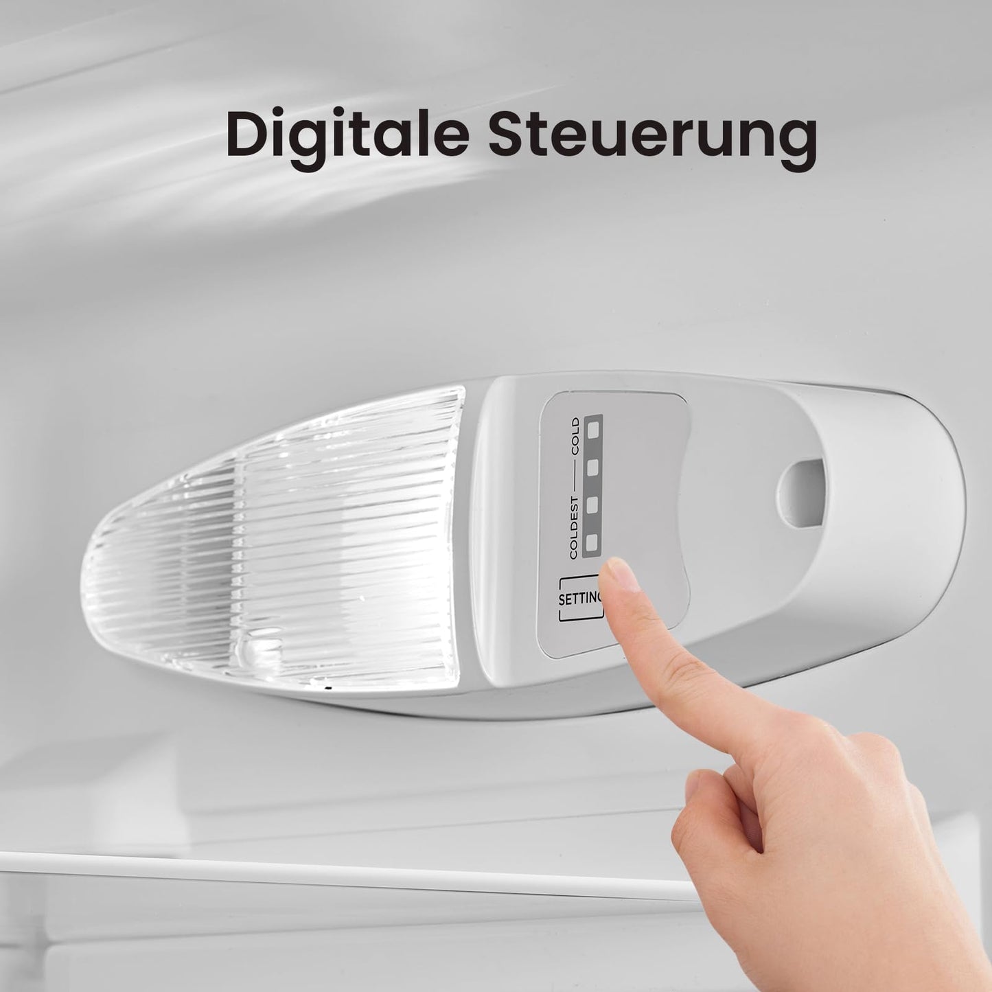 Comfee Kühl-Gefrierkombination 175L – 150cm, Schwarz