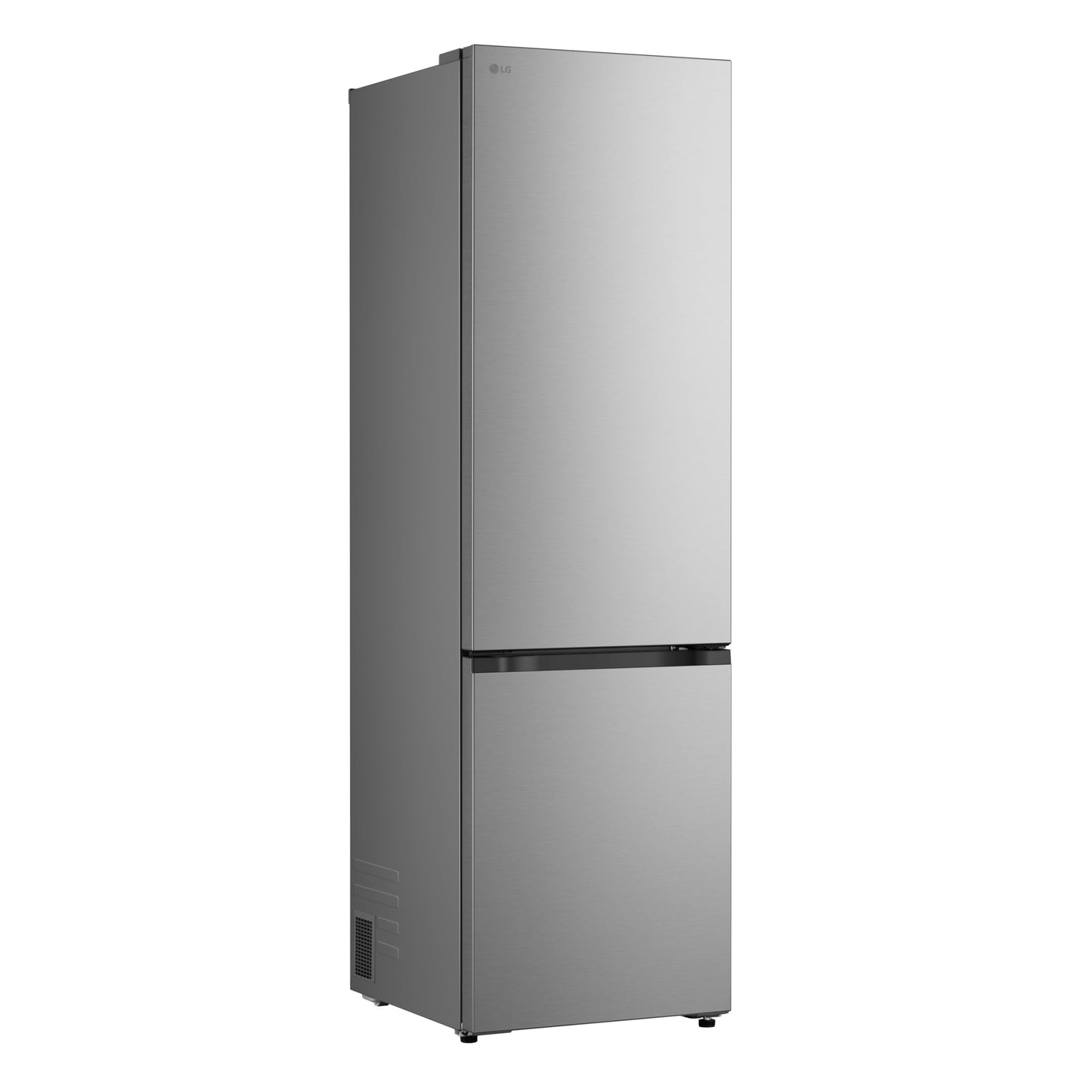LG Kühl-Gefrierkombination 375L – 203cm, No Frost, Silber