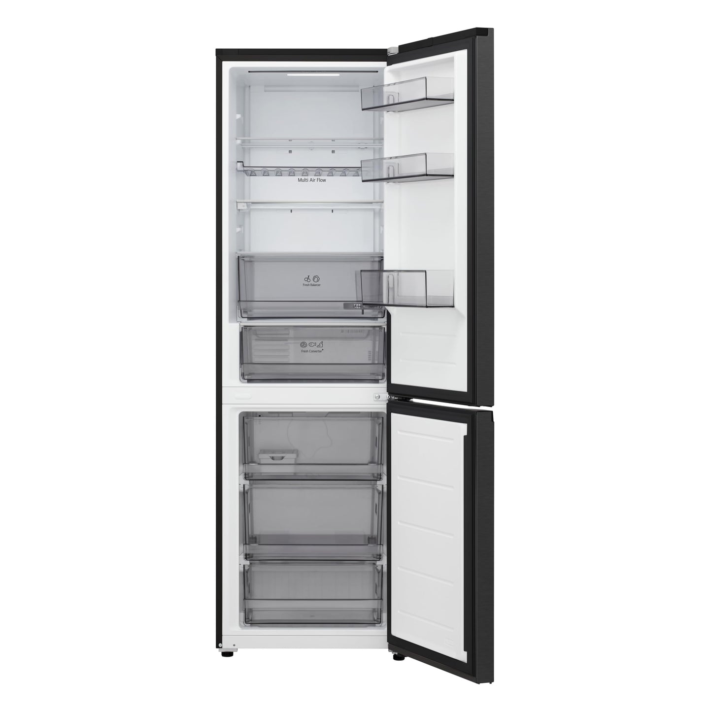 LG Kühl-Gefrierkombination 333L – 186cm, leise 33dB